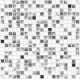 Декоративная 3д панель ПВХ Мозаика "Сатин", 471*471*3 мм