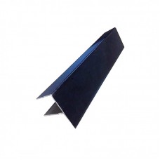 Алюминиевый F профиль для террасной доски ДПК 30*55*4000 Черный