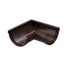 Угол водосточного желоба Docke Lux 90 гр., D-141 Шоколад