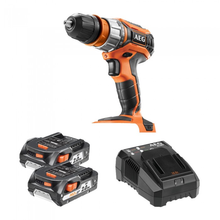 Дрель-шуруповерт аккумуляторная AEG BS18C2XLI-202C
