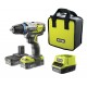 ONE + / Дрель-шуруповерт RYOBI R18DDBL-220S