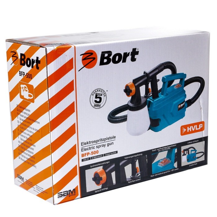 Краскораспылитель Bort BFP-500