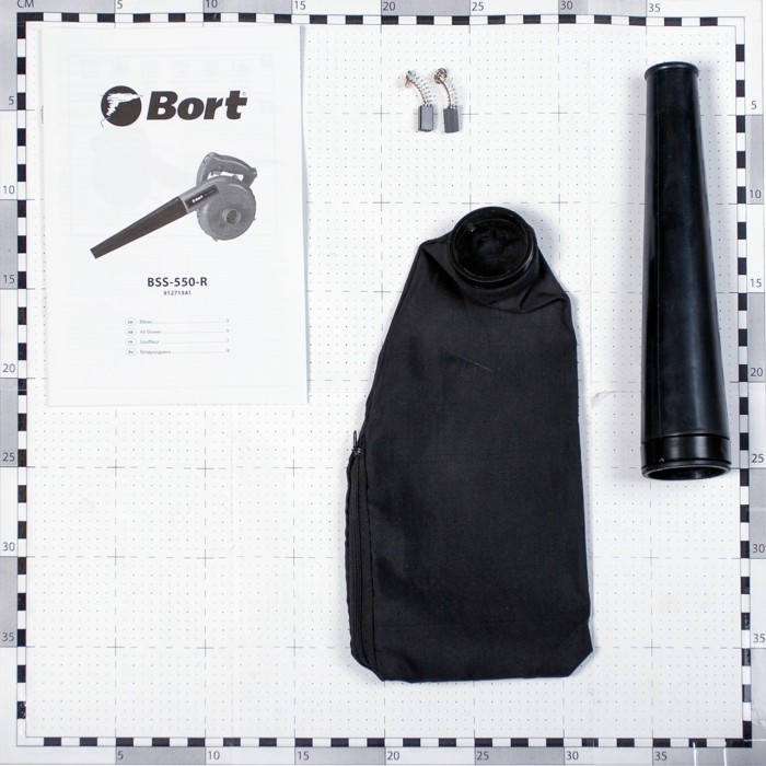 Воздуходувка-пылесос электрическая Bort BSS-550-R