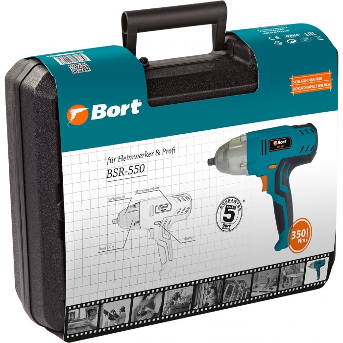 Гайковерт сетевой Bort BSR-550