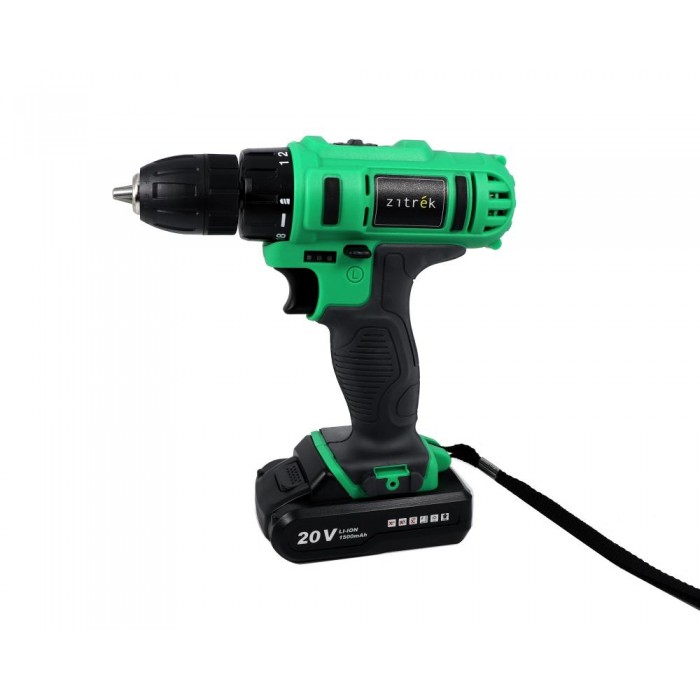 Дрель-шуруповерт аккумуляторная Zitrek Greenpower 20-Li