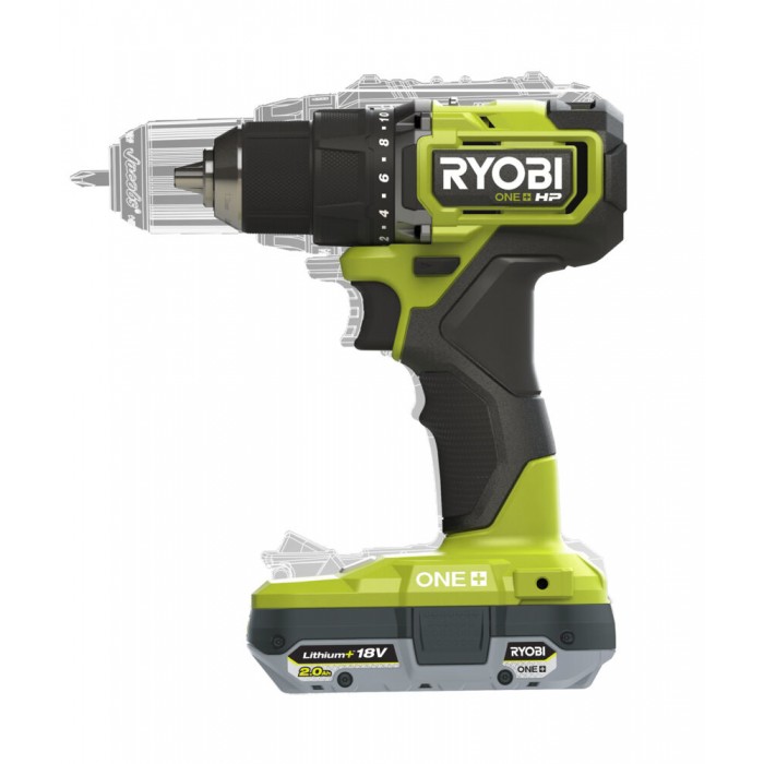 ONE + / Дрель-шуруповерт RYOBI HP RDD18C-220S
