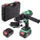 Дрель-шуруповерт аккумуляторная ударная Zitrek Green Impact 18V 063-4045