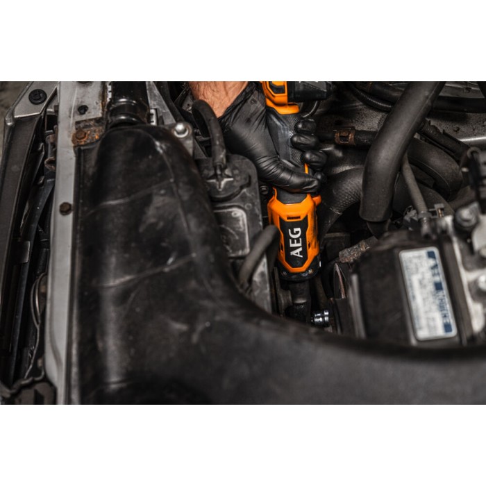 Угловой гаечный ключ аккумуляторный AEG BSS18R12BL-0 (без батареи)