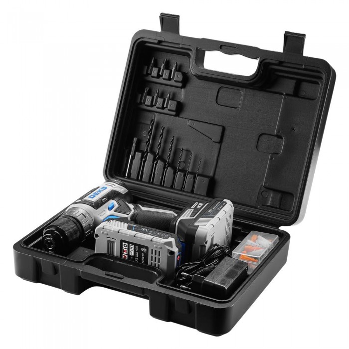 Дрель-шуруповерт аккумуляторная DEKO DKCD20V PRO 080-1001