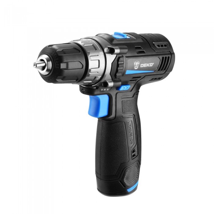 Дрель-шуруповерт аккумуляторная DEKO DKCD12V PRO 083-1003