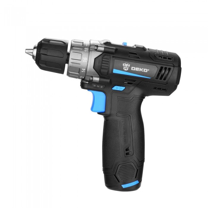 Дрель-шуруповерт аккумуляторная DEKO DKCD12V PRO 083-1003