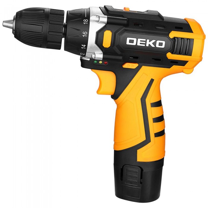 Дрель-шуруповерт аккумуляторная DEKO DKCD12V 083-1006