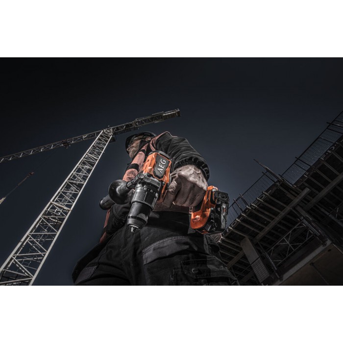 Дрель-шуруповерт ударная аккумуляторная AEG BSB18C3BL-402C
