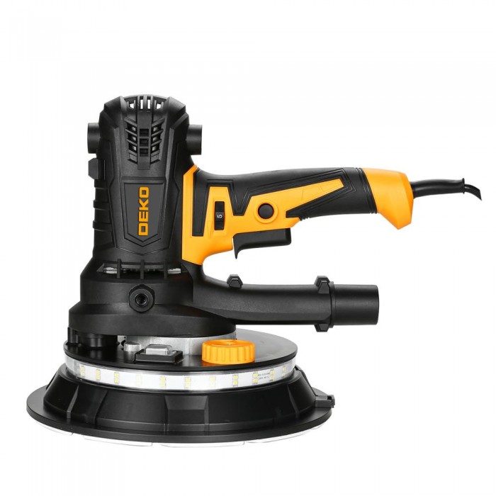 Шлифмашина для стен DEKO DKWS1050 LED, 180мм, 1050 Вт