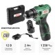 Дрель-шуруповерт аккумуляторная Hammer ACD12BLC