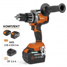 Дрель-шуруповерт ударная аккумуляторная DAEWOO DAA 2161Li