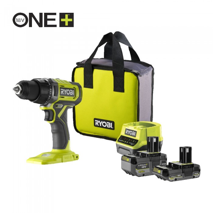 ONE + / Дрель-шуруповерт RYOBI RDD18-2C42S