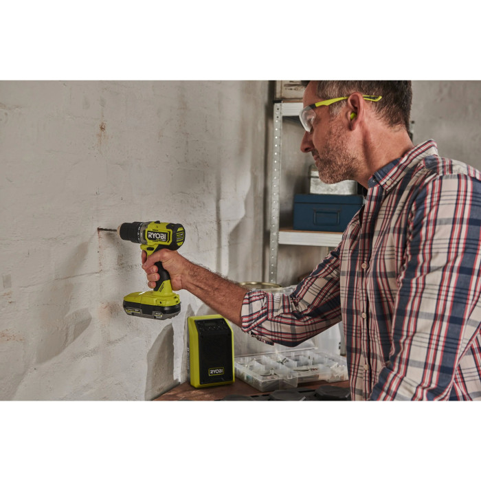 ONE + / Дрель-шуруповерт ударная RYOBI RPD18C1-242S