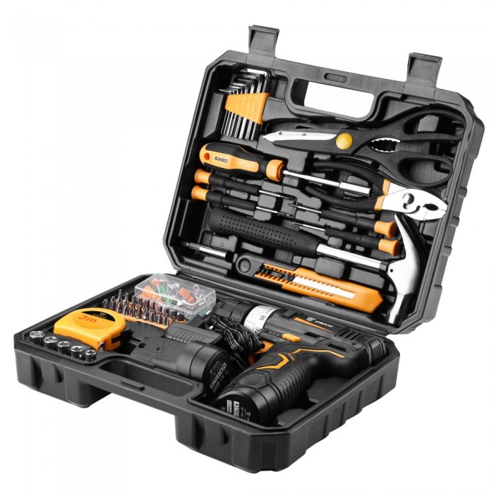 Дрель-шуруповерт аккумуляторная DEKO GCD12DU3 SET 104 063-4133