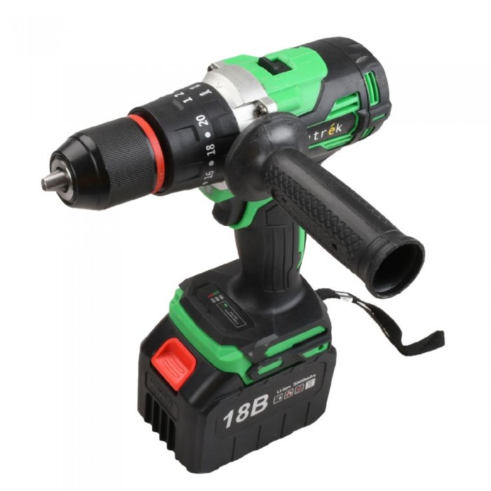 Дрель-шуруповерт ударная аккумуляторная Zitrek Green Impact 18V 063-4046