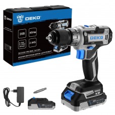 Дрель-шуруповерт аккумуляторная DEKO ZKCD20V PRO 084-1005