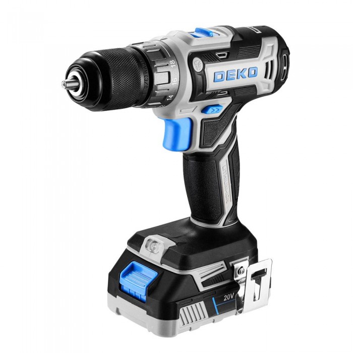 Дрель-шуруповерт аккумуляторная DEKO Loner 20V 085-1005