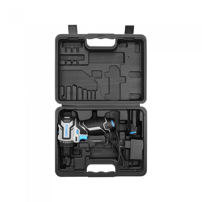 Дрель-шуруповерт аккумуляторная DEKO Loner 12V PRO 085-1011