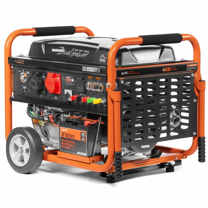 Генератор бензиновый DAEWOO GDA 9500 DPE-3 Генератор бензиновый DAEWOO GDA 9500 DPE-3