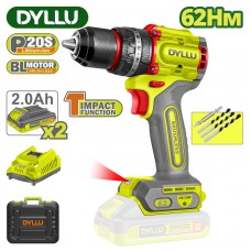 Дрель-шуруповерт ударная DYLLU DTCDP6281