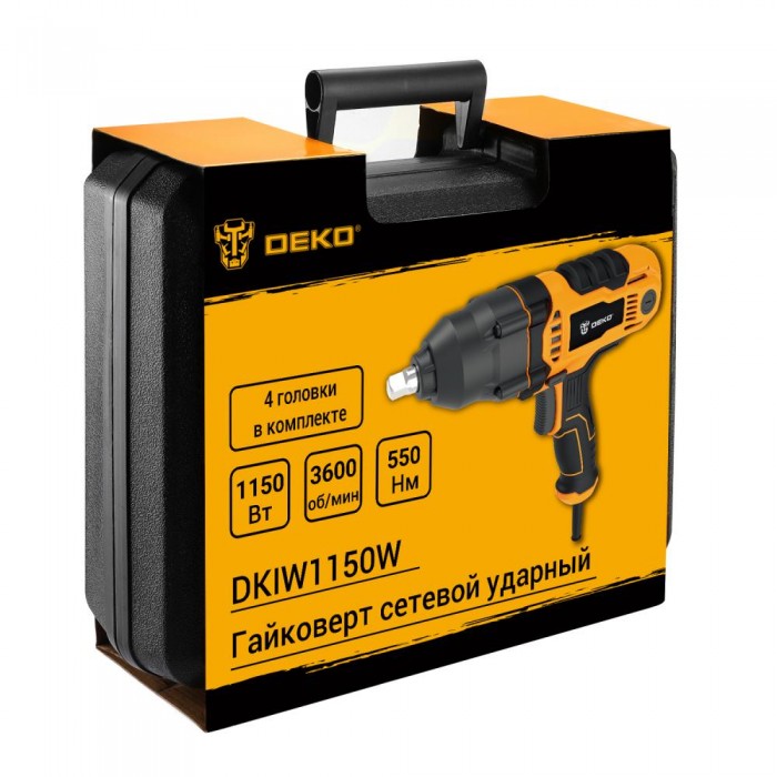 Гайковерт сетевой ударный DEKO DKIW1150