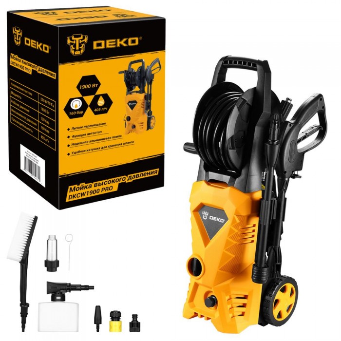 Мойка высокого давления DEKO DKCW1900 PRO Мойка высокого давления DEKO DKCW1900 PRO