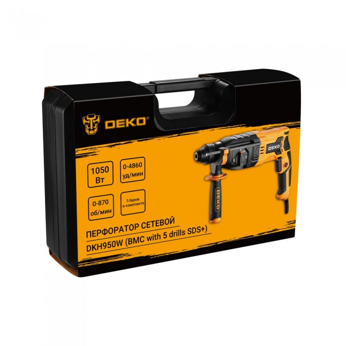 Перфоратор DEKO DKH950W SET 5