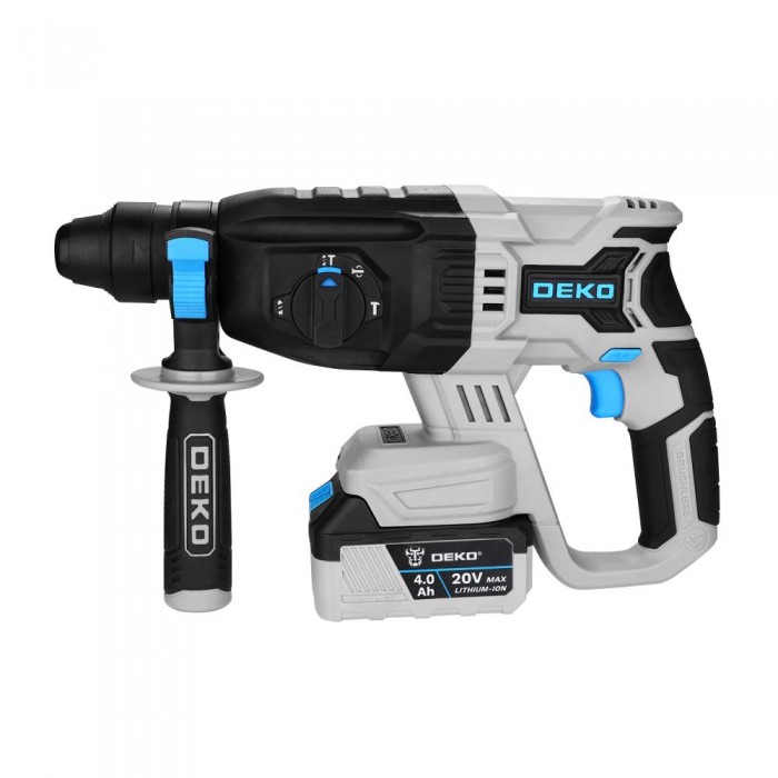 Перфоратор аккумуляторный DEKO ZKCH20 в кейсе
