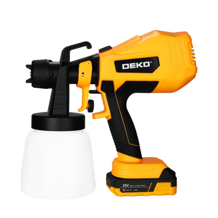Краскопульт аккумуляторный DEKO SGDK20-Li 086-1020