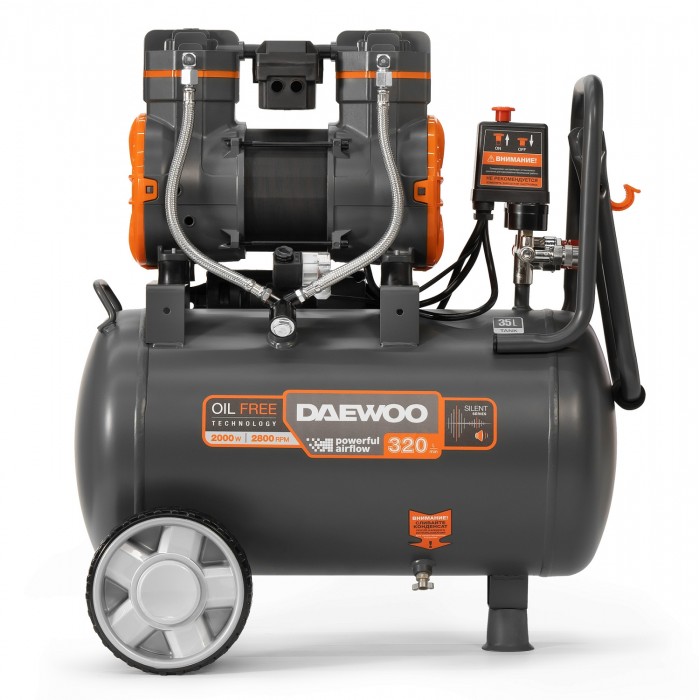Daewoo Power-50299-NI - Надежный компрессор для дома, гаража и мастерской