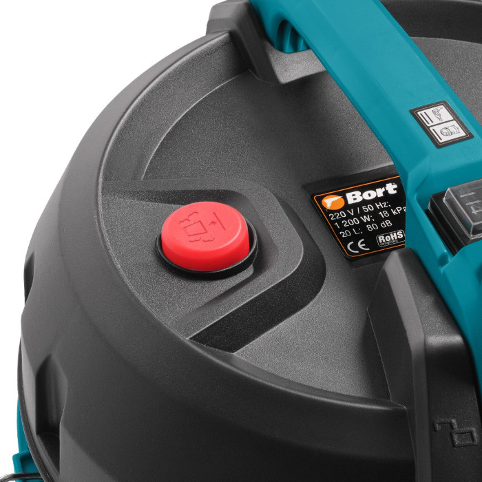 Пылесос строительный Bort BSS-1220 BLACK