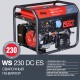 Сварочный генератор FUBAG WS 230 DC ES с электростартером
