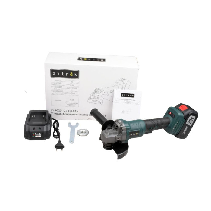 Углошлифмашина аккумуляторная Zitrek ZKAG20-125 085-1024