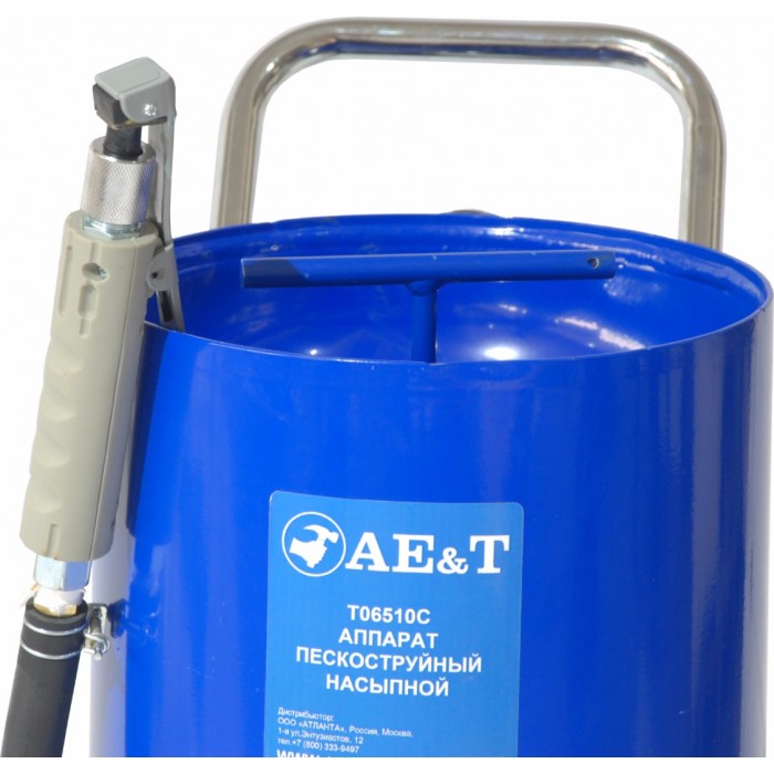 Аппарат пескоструйный насыпной AE&T T06510C (38л)