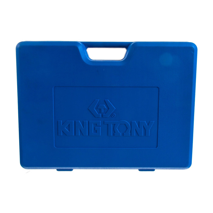 Гайковерт пневматический ударный KING TONY 44118MP08 с комплектом головок, 1/2", 678 Нм, 23 предмета