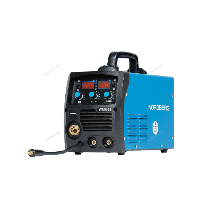 Аппарат сварочный инверторный NORDBERG WMI161 (MIG+MMA, 220V)
