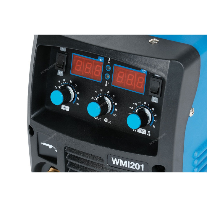 Аппарат сварочный инверторный NORDBERG WMI201 (MIG+MMA, 220V)