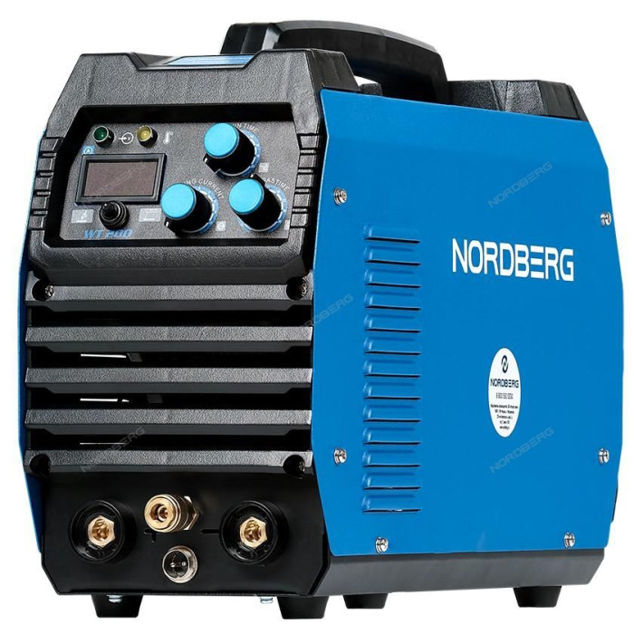 Аппарат сварочный инверторный NORDBERG WT200 (TIG+MMA, 220V)