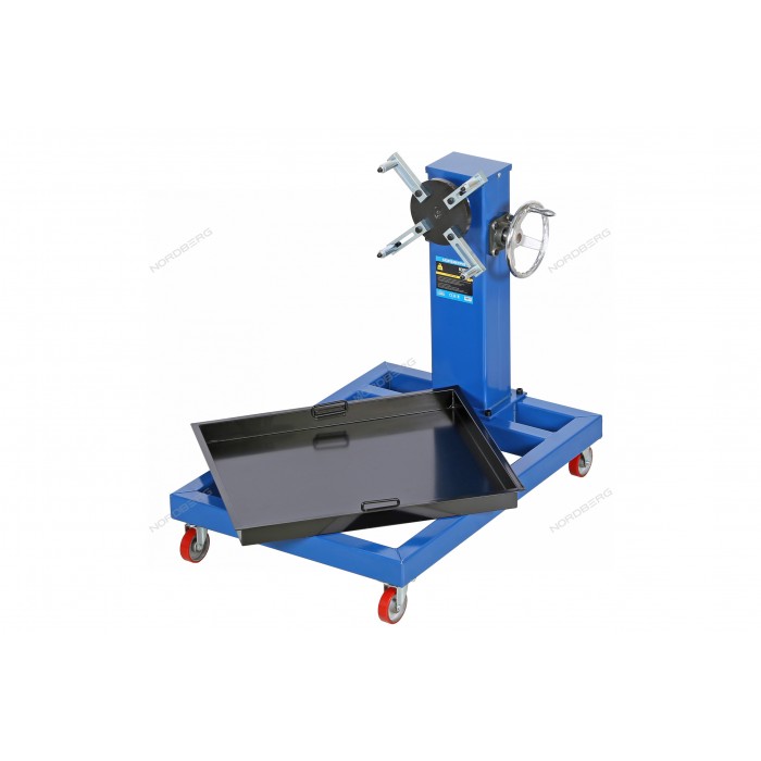 Кантователь двигателя профессиональный с редуктором NORDBERG N30081R (800 кг)