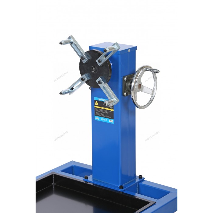 Кантователь двигателя профессиональный с редуктором NORDBERG N30081R (800 кг)