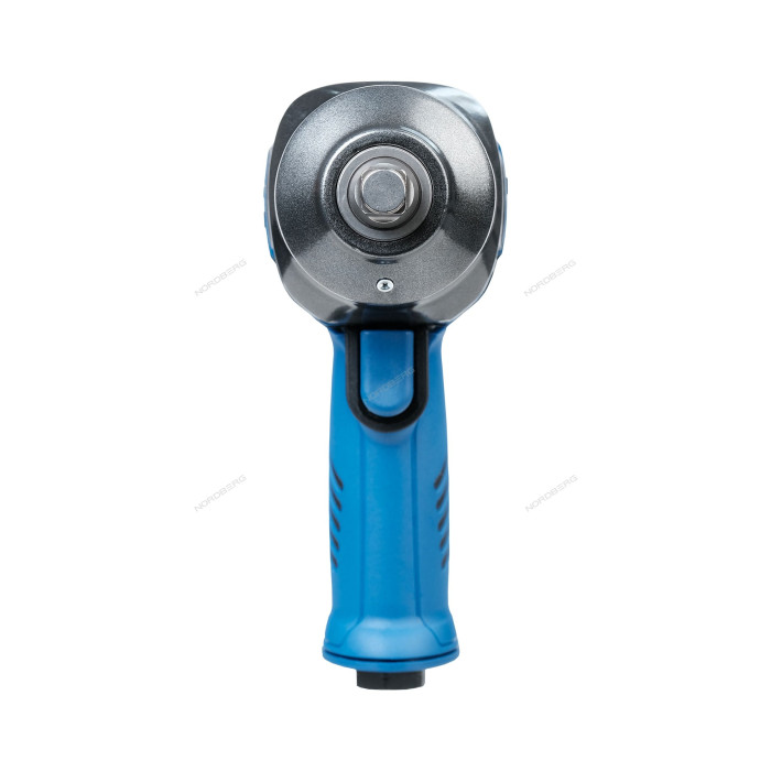 Пневмогайковерт ударный NORDBERG NP14101K, 1/2", 1300Нм, с глубокими головками в кейсе
