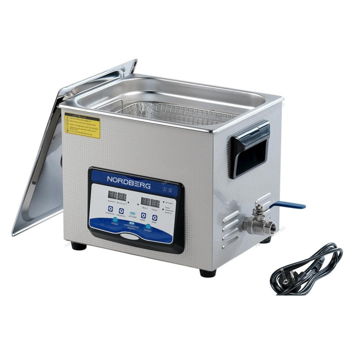 Ультразвуковая мойка NORDBERG NU100D (с подогревом, 10 л)