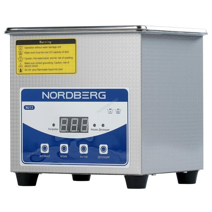 Ультразвуковая мойка NORDBERG NU13 (с подогревом, 1 л)