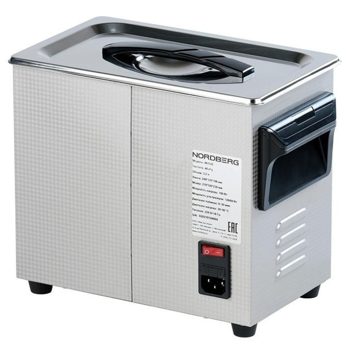 Ультразвуковая мойка NORDBERG NU32D (с подогревом, 2,8 л)