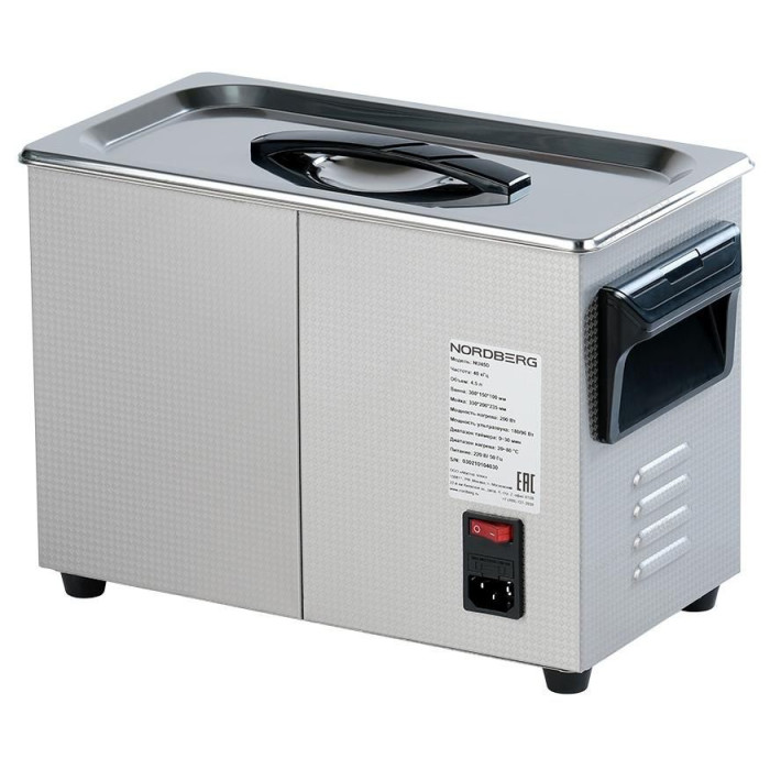 Ультразвуковая мойка NORDBERG NU45D (с подогревом, 3,95 л)